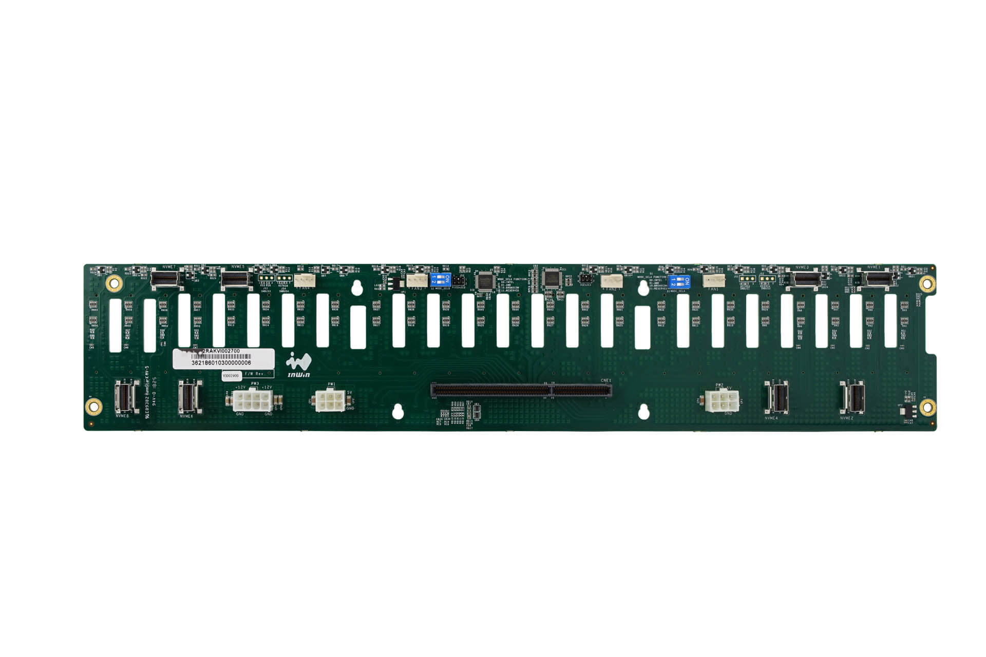 Backplane - server system assembly